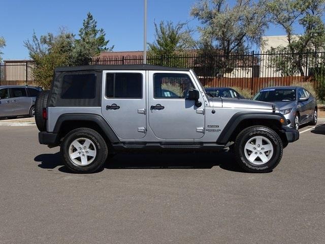 2017 jeep wrangler unlimited sport s 4x4 sport s 4dr suv for sale in santa fe, new mexico