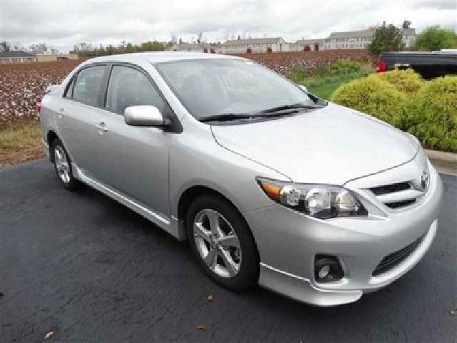 2012 toyota corolla 4dr auto s in wilson, nc