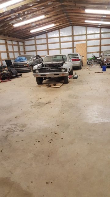 1972 chevrolet nova base coupe 2-door (roller/ no motor)