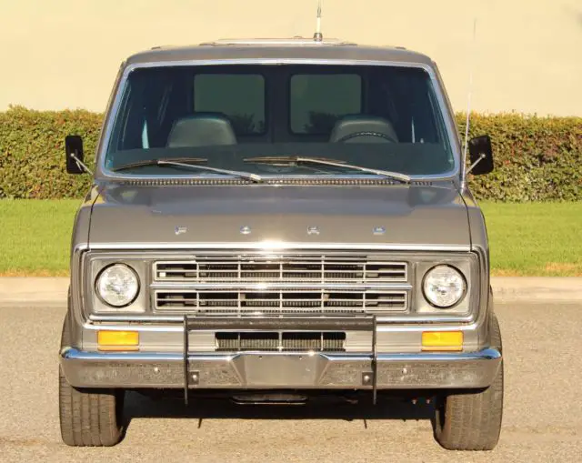 california original, 1977 ford econoline e-150, 351c.i.,100% rust free, nice!