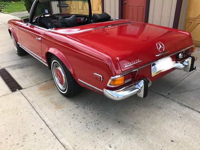 mercedes benz 280 sl 1970 - four owner car. christmas special!!