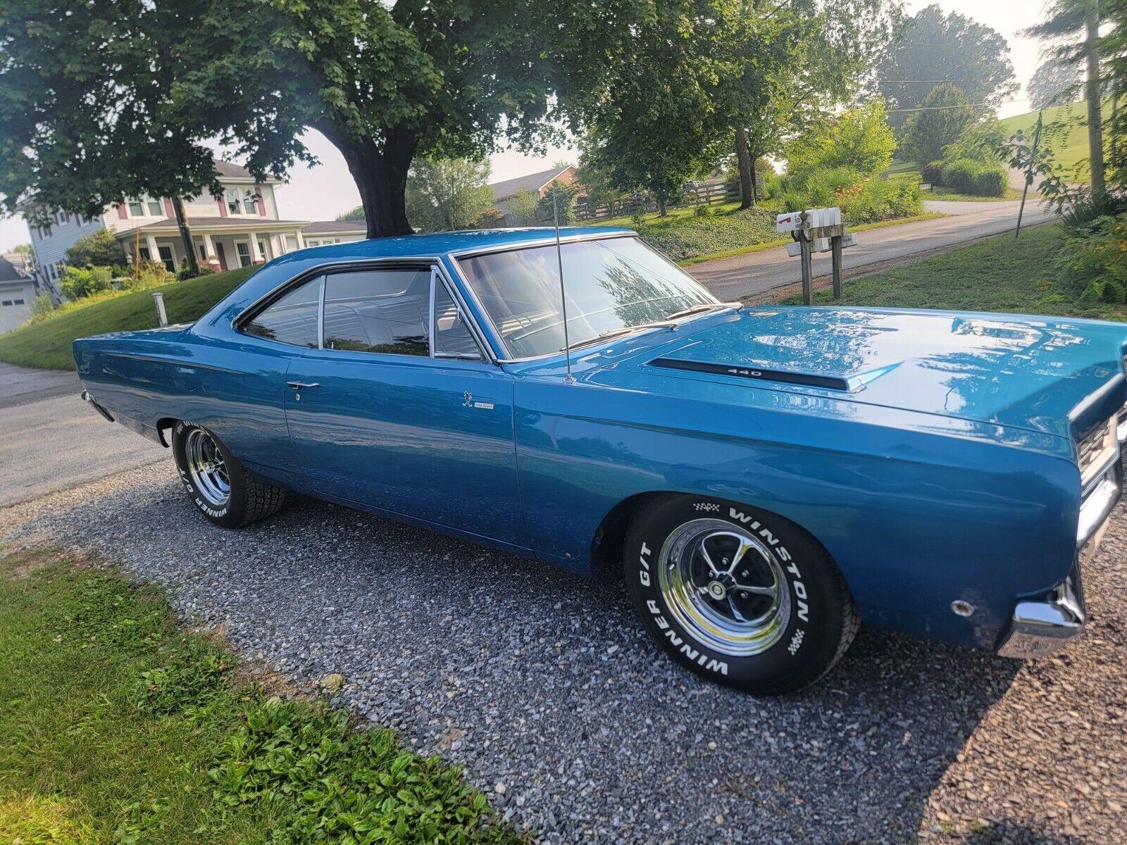 1968 plymouth road runner original 383 block