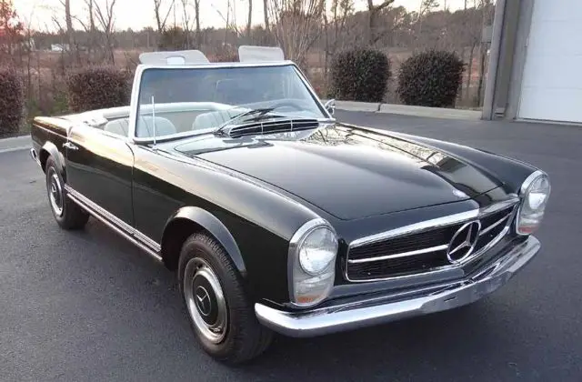 1967 mercedes 230sl convertible.great colors ,book stamped, long term owners