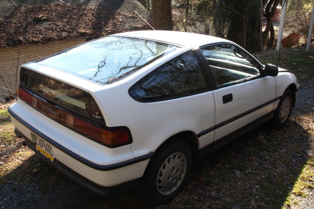 1991 honda crx hf