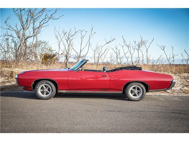 1969 pontiac convertible red with 57000 miles available now