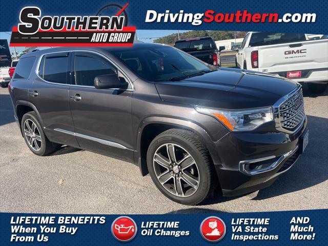 2018 gmc acadia denali