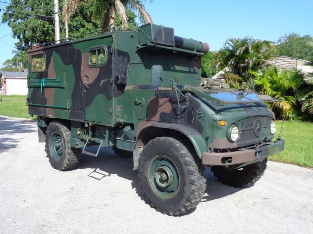 1965 mercedes-benz unimog motorhome no reserve!