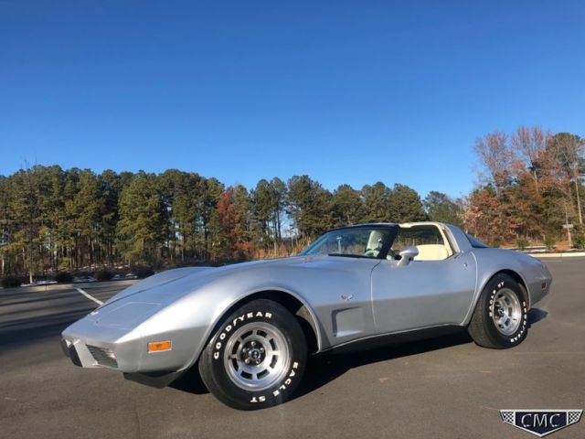 1979 chevrolet corvette l82 t-tops leather 51k miles alloys #'s match garaged