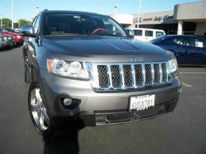 2012 jeep grand cherokee overland sport utility 4d in davis, ca