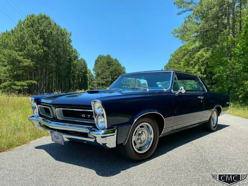 1965 pontiac gto factory tripower 389 3x2 4-speed #'s match frame off resto phs