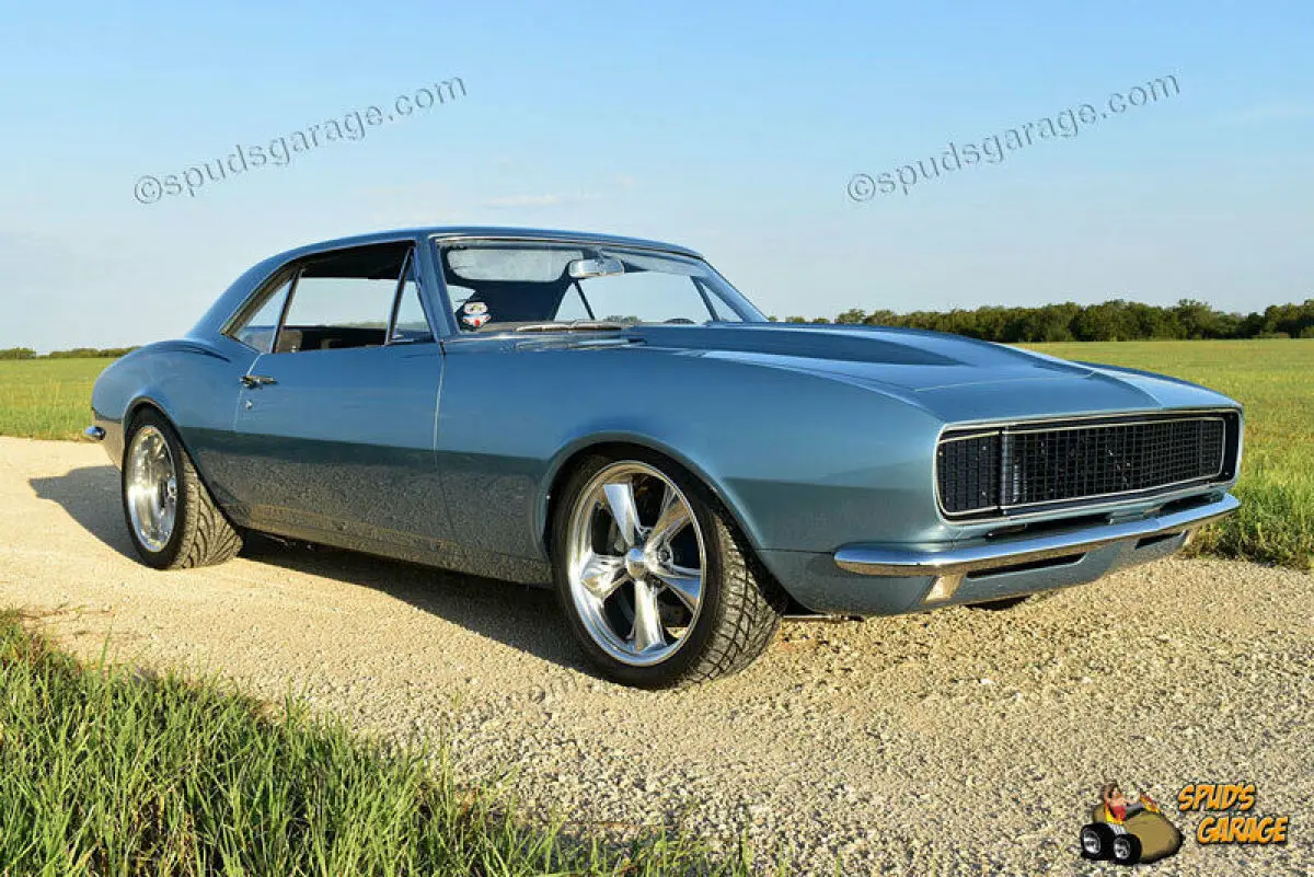 1967 chevrolet camaro b&m super charged pro-tour 383 4l80e aod 9" tci 4w disc rs