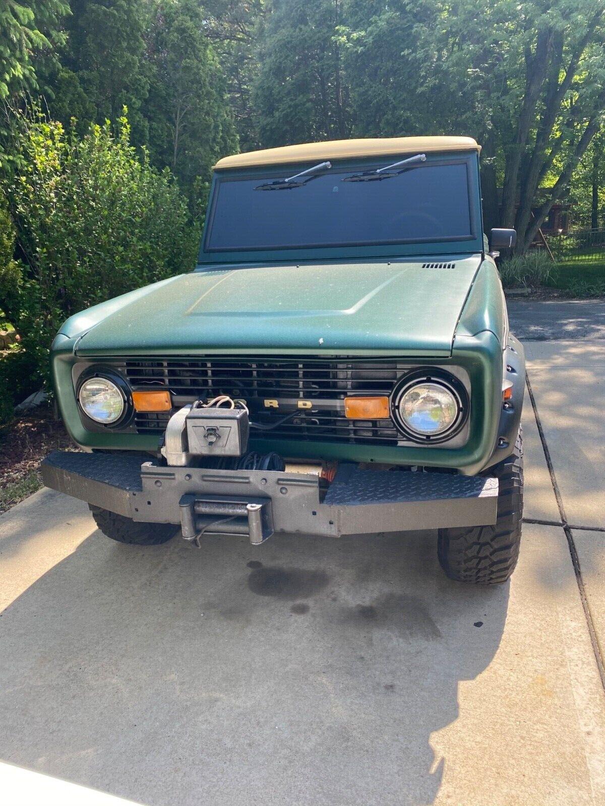 1975 ford bronco original 302 v8 automatic motor