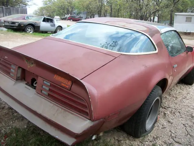 1977 pontiac t-top formula, project, barn find