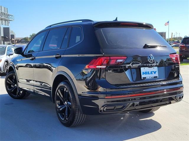 2024 volkswagen tiguan 2.0t se r-line black
