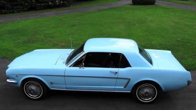 true 1964 & 1/2 mustang.....260 engine....cold air