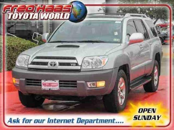 2003 toyota 4runner sr5 sport v8 automatic in spring, tx