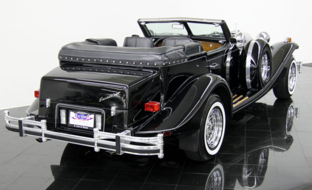 1983 excalibur series iv phaeton *$471 per month* rare triple black low miles