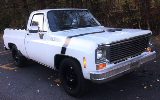 1977 chevrolet c-10 custom deluxe short bed classic muscle truck modified