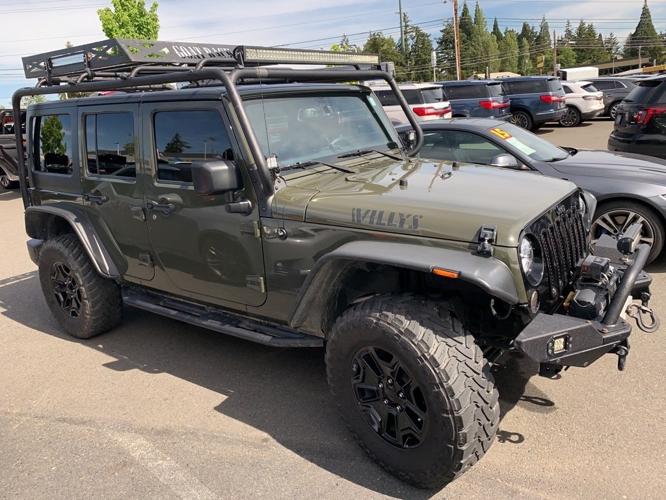 used 2016 jeep wrangler 4wd unlimited sport lynnwood, wa 98036 for sale in alderwood manor, washington