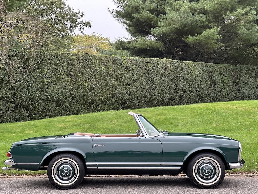 1967 mercedes-benz 200-series 6 cylinder convertible