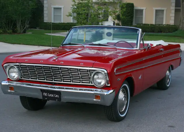 highly desired restored - 1964 ford falcon futura convertible - 89k mi