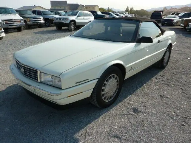 1993 cadillac allante original 40,000 miles northstar engine pearlwhie xint cond