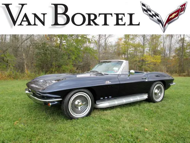 1966 corvette 427 convertible: complete body off restoration!