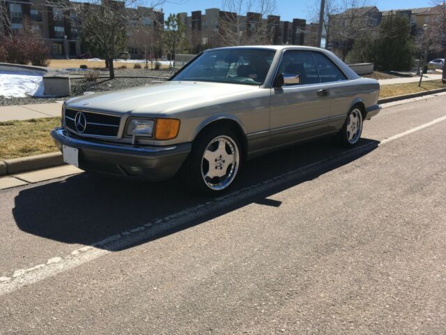 1987 mercedes-benz 560 sec hard top with sunroof / 5.6l 296 hp