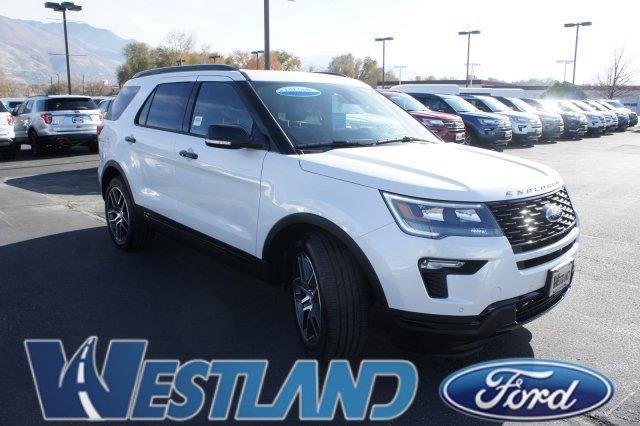 2019 ford explorer sport awd sport 4dr suv for sale in roy, utah