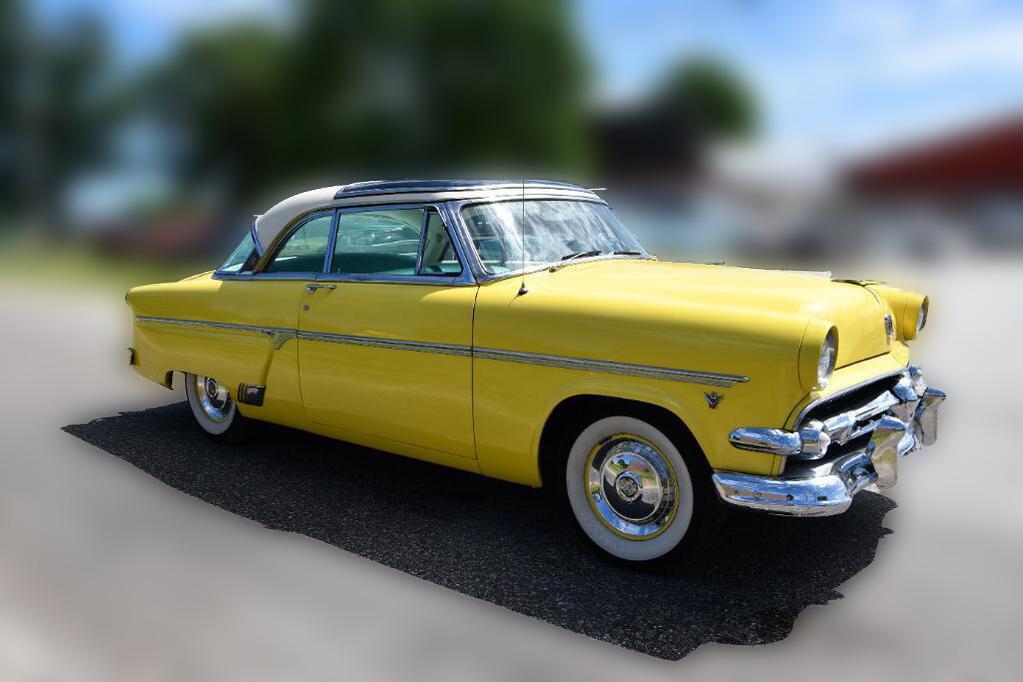 1954 ford skyliner v8 manual