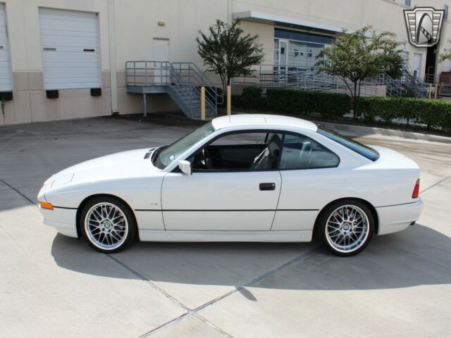 white 1991 bmw 850i actual miles, numbers matching 5.0l fuel injected v12 6 spee