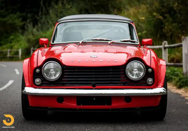 1963 triumph tr4, 6.6l v8 with 480hp, dry sump, hot rod, roadster