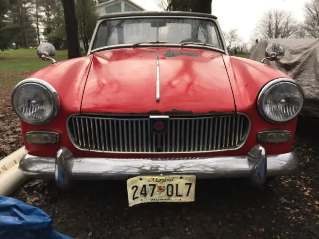 1967 mg midget base 1.3l