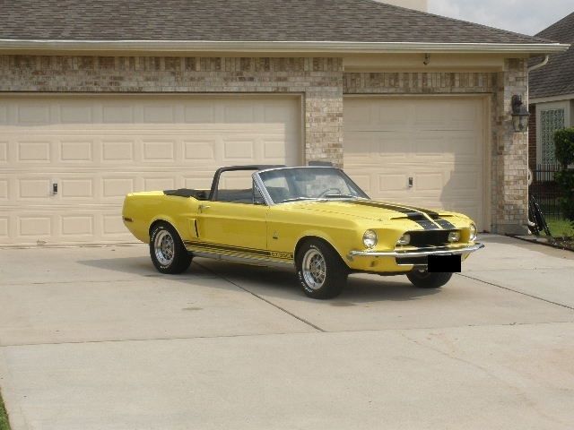 1968 ford mustang shelby gt 350 tribute