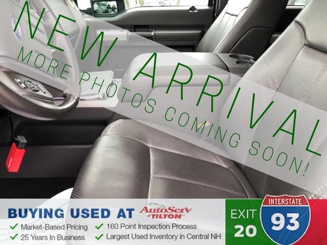 2013 ford f-350 super duty lariat 4x4 lariat 4dr crew cab 6.8 ft. sb srw pickup for sale in northfield, new hampshire