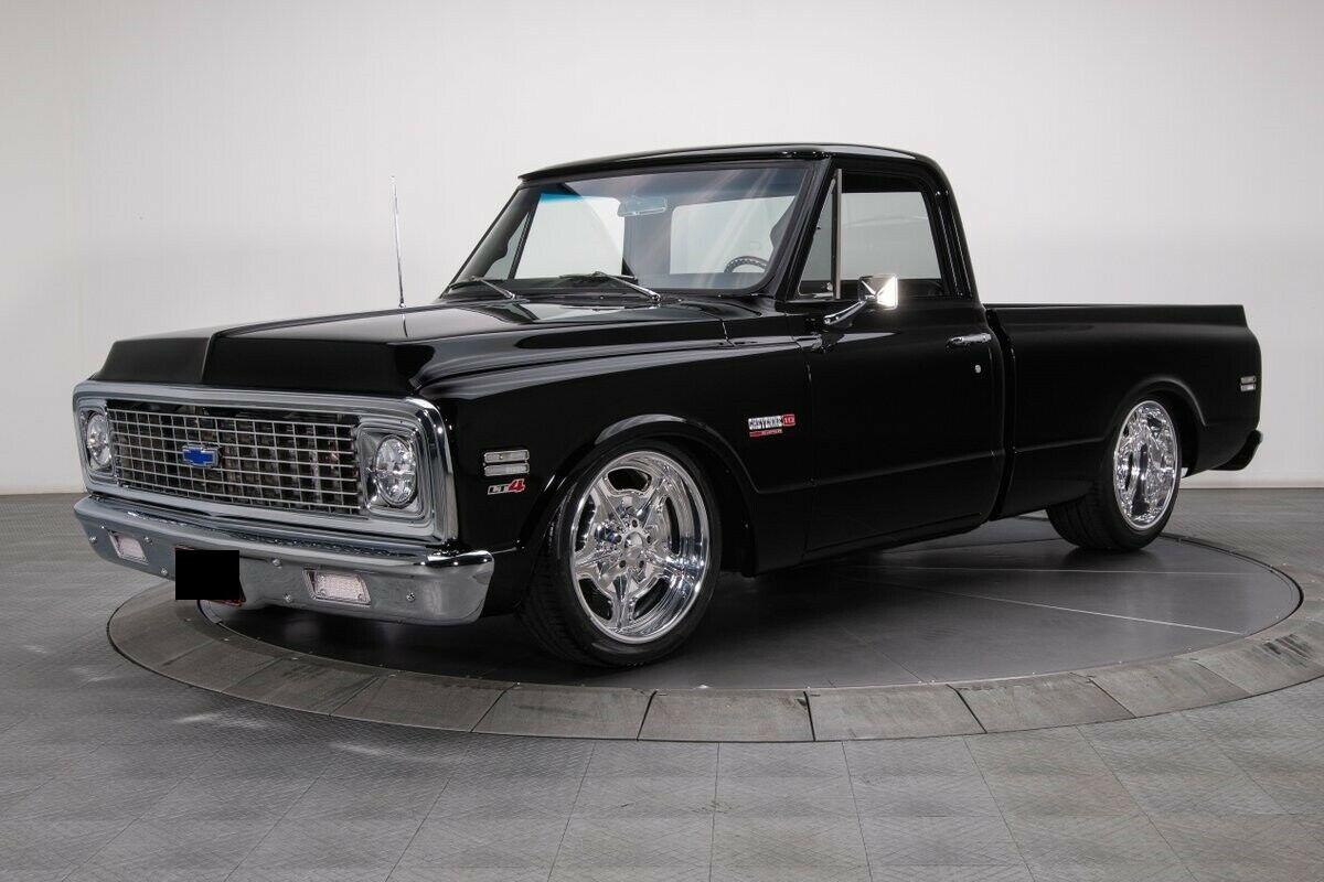 1970 chevrolet c 10 pickup truck black 9205 miles 8 speed auto