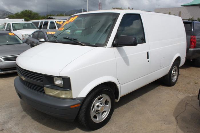 2004 chevrolet astro cargo van rwd 57k for sale in honolulu, hawaii