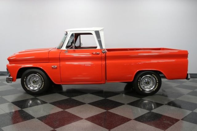 1966 chevrolet c10 pickup truck 283 v8 3 speed manual classic vintage collector