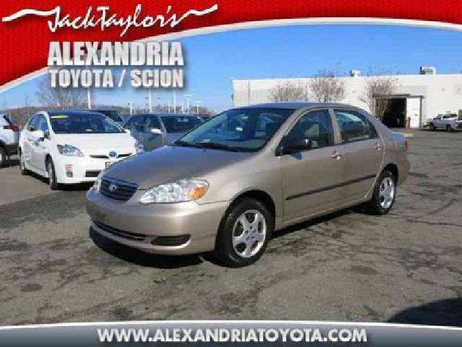 2005 toyota corolla in alexandria, va