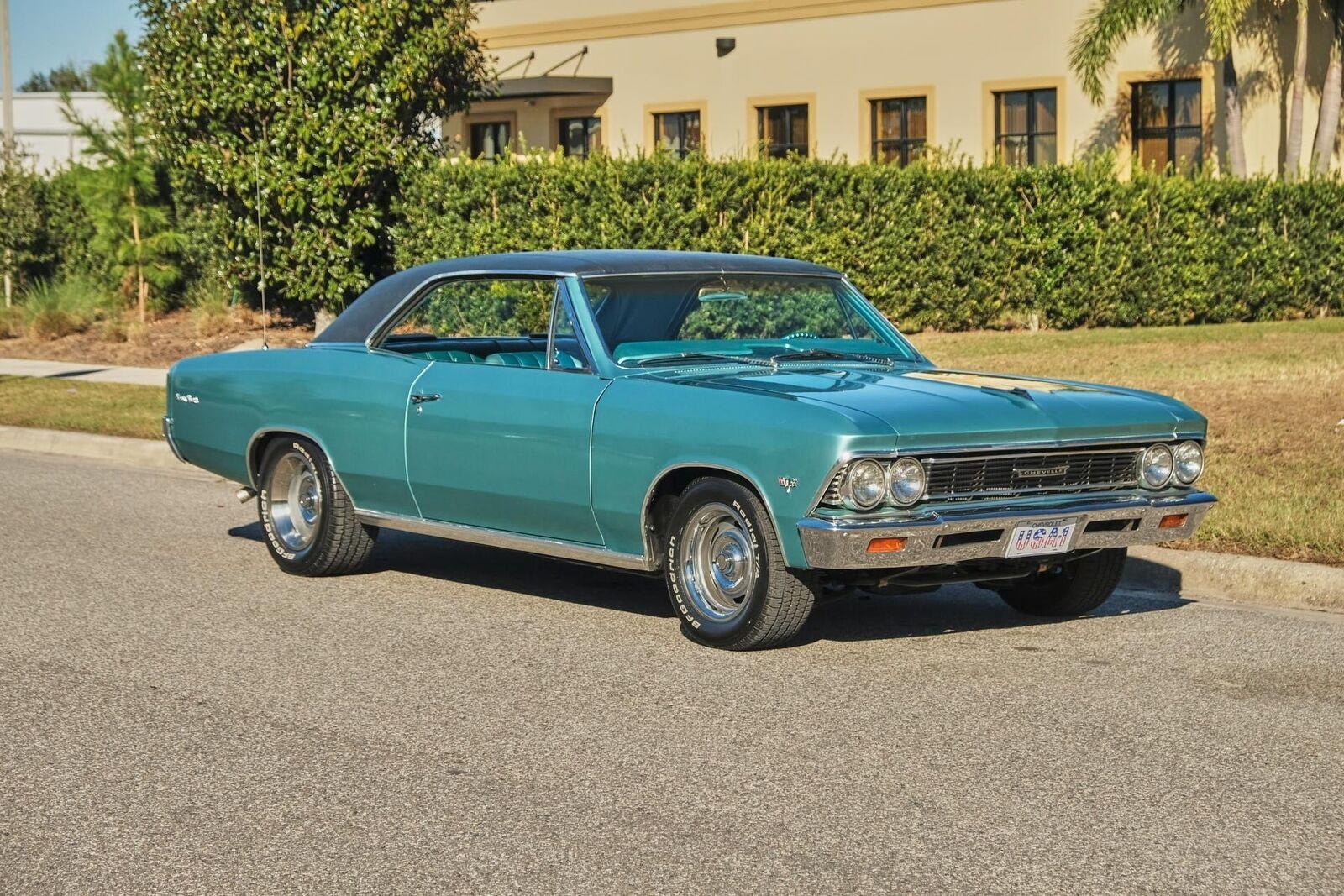 1966 chevrolet chevelle new 383 v8 stroker motor 95866 miles