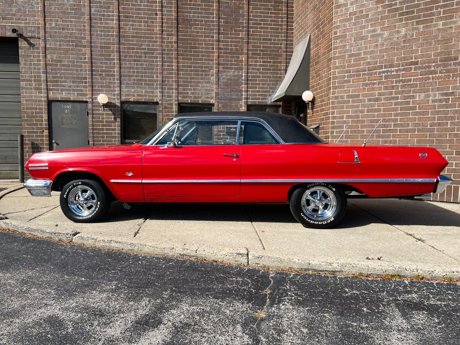 1963 chevrolet impala ss 4spd 350 engine gasoline