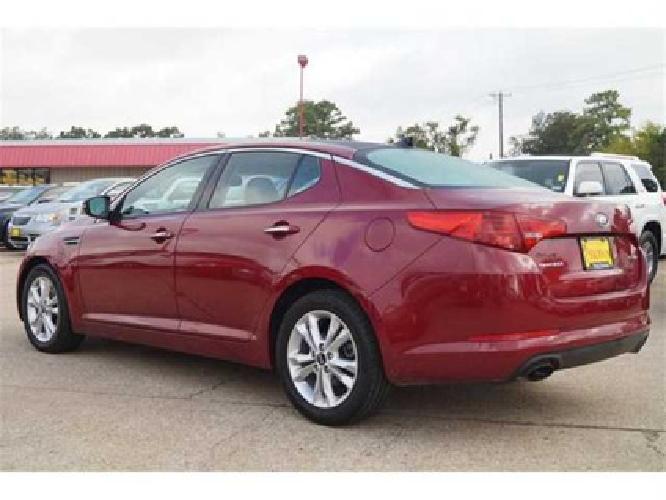 2011 kia optima red, 63k miles in tyler, tx