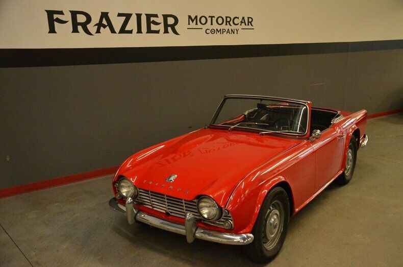 nice driving,straight south texas example of a tr4