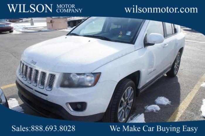 2017 jeep compass latitude 4x4 latitude 4dr suv for sale in logan, utah
