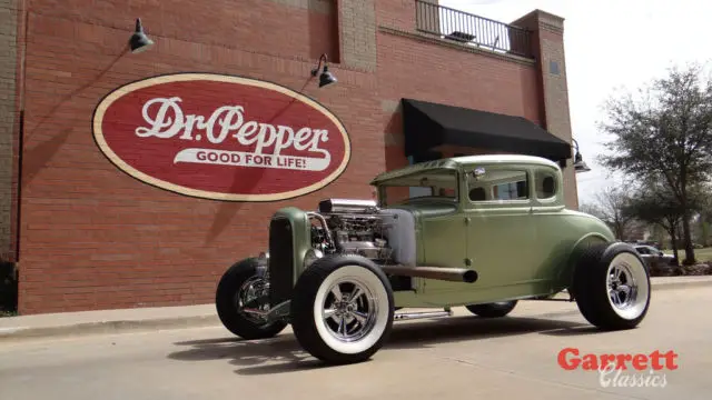 1930 ford custom 5 window coupe 5 speed street rod hot rod / video