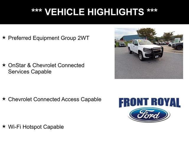 2022 chevrolet colorado wt