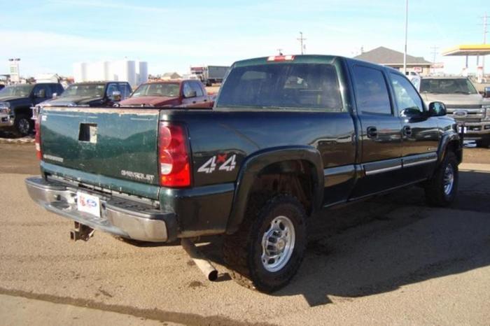 2004 chevrolet silverado 2500hd work truck 4dr crew cab work truck 4wd sb for sale in highmore, south dakota