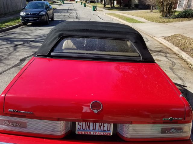 1993 cadillac allante base convertible 2-door 4.6l v8 northstar