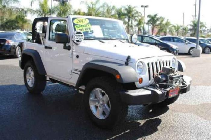 used 2012 jeep wrangler for sale. in fontana, ca