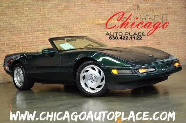 chevrolet corvette 5.7l v8 clean carfax leather pwr seats tan top